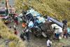 6 killed, 14 injured as bus plunges into ravine in Bolivia