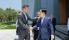 President Lai and President Peña of Paraguay visit Southern Taiwan Science Park Bureau and NCHC Cloud Compute Center  
