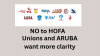Aruba unions demand clarity from parliament on HOFA consensus law