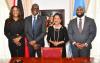 Kamla holds talks with St Lucia Prime Minister
