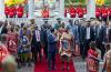 President Lai receives welcome with military honors, holds bilateral meeting with King Mswati III of Eswatini