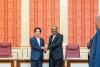 President Lai meets Queen Mother Ntombi Tfwala and visits International Convention Centre of Kingdom of Eswatini  