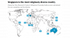 Which countries have the greatest religious diversity? Here is the map published in a major study