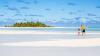 Aitutaki’s lagoon is a family-friendly day tour in the Cook Islands