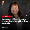 Babauta Offering Help through Aid Application Process