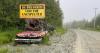 Tourists chasing a viral BC beach are blowing tires on remote logging roads