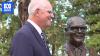 Scott Morrison joins historic bronze collection in avenue of honour