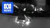 Arrest of alleged teen car thieves in Melbourne's west caught on camera