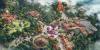 First Look: Massive Entrance Gate and Carousel Queue Rise at Animal Kingdom’s Tropical Americas