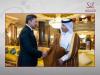 BRUNEI DARUSSALAM CROWN PRINCE MEETS QATAR’S AMBASSADOR