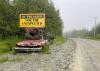 Tourists chasing viral Island beach ending up with blown tires, damaged rentals