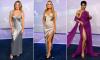 Hilary Duff dazzles in plunging metallic dress alongside Nikki Glaser and Teyana Taylor as they lead best dressed stars at the 2026 American Music Awards