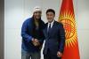 Enigma vocalist visits Kyrgyzstan