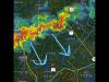 Severe Thunderstorm Warning Issued for Central North Carolina Counties With 60 MPH Wind Gusts Threatening Sanford Pinehurst and Southern Pines