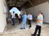 President visits key development sites on Coetivy Island