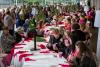 Festival honoring bright pink soup brings thousands to the party in this history town
