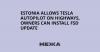 Estonia allows Tesla autopilot on highways, owners can install FSD update