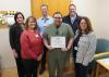 Sleep lab technologist earns Baxter Health Heroes with Halos award