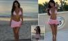 Kylie Jenner reveals her jaw-dropping abs in tiny string bikini after whisking friends away for paradise island trip