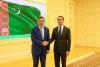 President of Turkmenistan Receives Turkish Vice President Cevdet Yılmaz