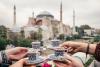 Traditional Turkish coffee seller becomes a tourist attraction in Istanbul