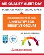 Rhode Island issues air quality alert for Saturday