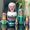 Artist fuses Matryoshka dolls with Khaleeji Arab aesthetics