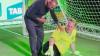 Ex-Man Utd star rushed to hospital after taking part in celebrity penalty shootout