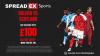 Net £100 in free bets with Spreadex ahead of Bolivia vs Scotland