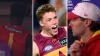A seven-goal clinic from Logan Morris ensured that Brisbane remains king of the Queensland castle, defeating cross-state rivals by 31 points on Saturday evening.