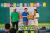 Tech drop: Sara Duterte’s school cleanup includes surprise laptop giveaway