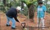 Gov. Melchor D. Diclas leads tree-planting activity for Benguet Eco-Tourism Park
