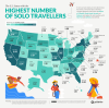 The U.S. States Where Most Solo Travelers Come From