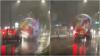 Watch: Giant football goes rogue on Central American streets during storm