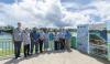 Vice President Hsiao inspects Malakal Island development plan and visits Palau National Aquaculture Center and giant clam conservation center  