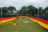 Bangladesh farmer unfurls vast Germany banner to show World Cup support