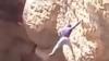 Moment ‘Spider-Man of Yemen’ climbs volcanic crater seconds before he loses grip and falls to his death