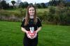 Sporting teenager having a ball