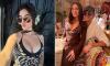Harry Maguire enjoys a helicopter ride with bikini-clad wife Fern in St Tropez as he enjoys second lavish holiday after England World Cup heartbreak