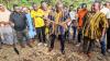 Prestea MP cuts Sod for construction of Classroom Blocks at Abekakrom, Prestea Gambia