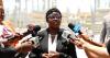 Asked about election day plane crash probe, minister walks off