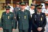 Biya knights outgoing French Defence Attachés