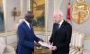 President of the Republic receives Mauritanian Foreign Minister and is handed a written message from his Mauritanian counterpart