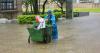 Heavy rain causes flooding across Taipei; 2 workers struck by lightning