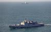 Russian warship risks refuelling disaster in Channel
