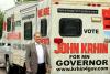 The GOP values candidate for governor takes his talents to Detroit Lakes