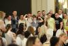 President Iotova Presents Bulgarian Competitors in Down Syndrome World Championships with Honorary Plaque