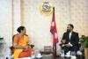 Sri Lanka envoy Ruwanthi calls on Minister Paudel