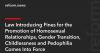Law Introducing Fines for the Promotion of Homosexual Relationships, Gender Transition, Childlessness and Pedophilia Comes Into Force