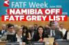 Namibia removed from FATF Grey List after addressing financial crime deficiencies